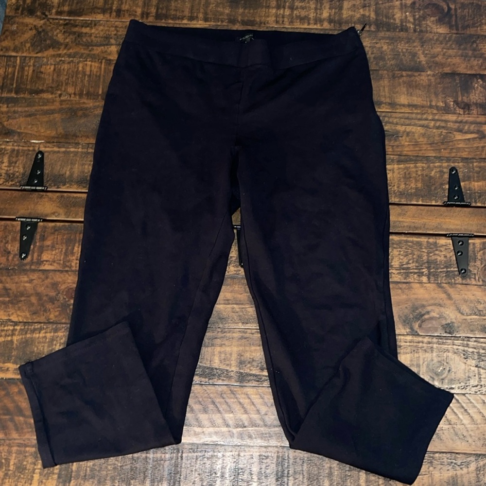Ann Taylor Professional Business Leggings with zipper on side